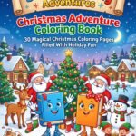 Bookly & Bookli Christmas Adventure Coloring Book