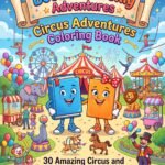 Bookly & Bookli Circus Adventures Coloring Book